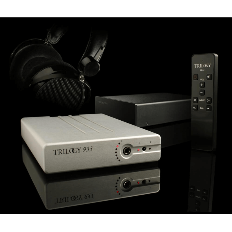 Her ser du DEMO 933 Headphone amp fra Trilogy Audio